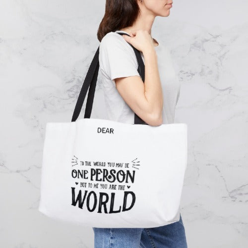 You are the World | Weekender Tote Bag